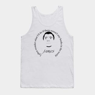 James Baldwin Book Quote Tank Top